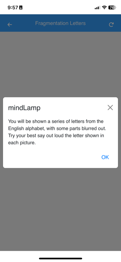 Fragmented Letters phase 1