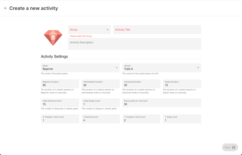 jewels customization