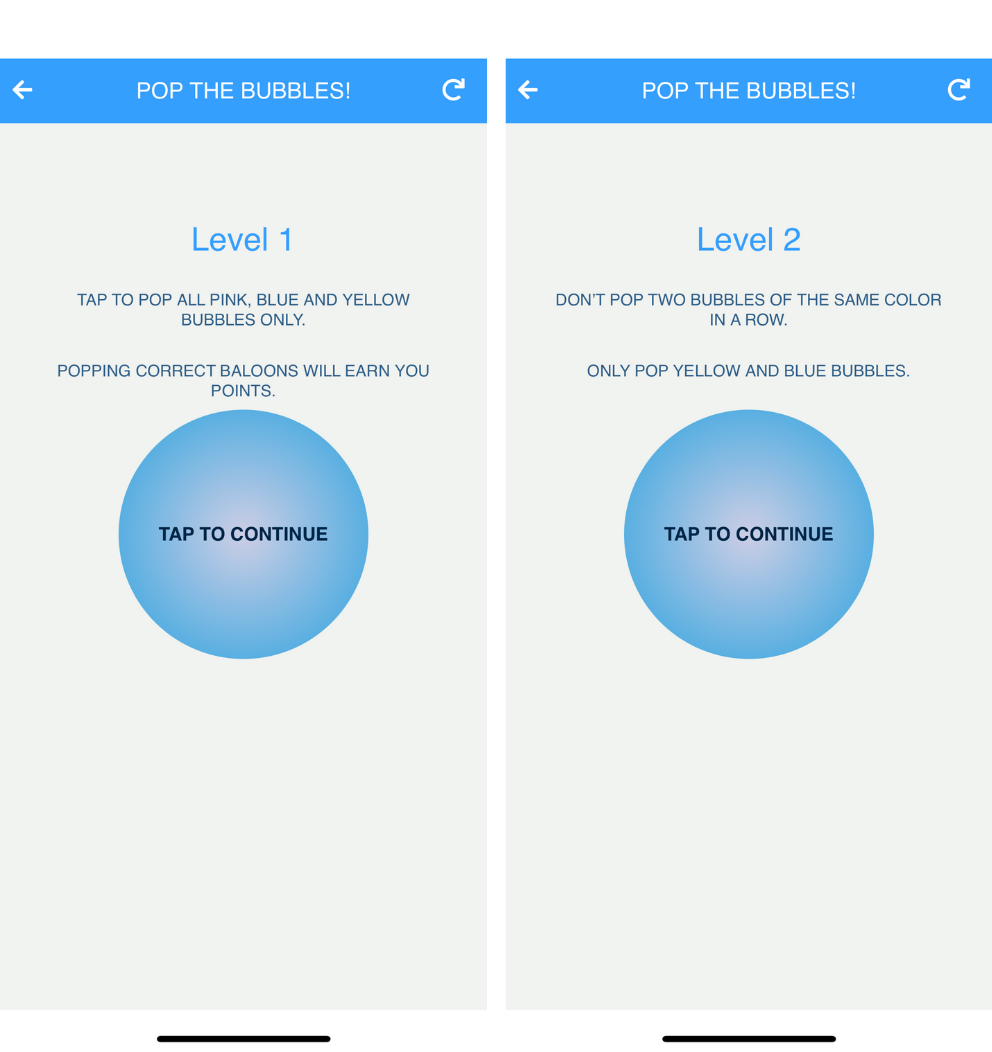 Pop the Bubbles gameplay